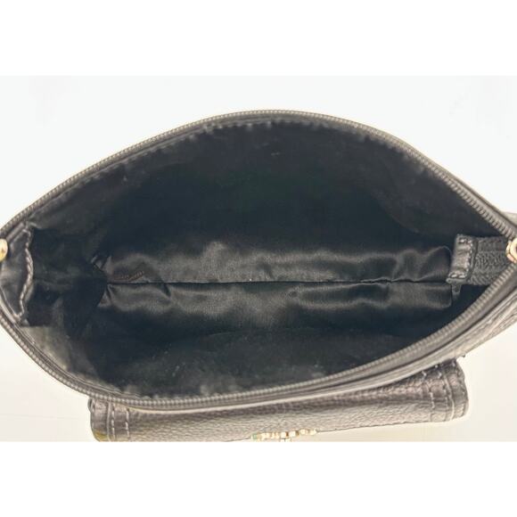 Coach Y2K Penelope Leather Swingpack | Vintage Turnlock Black Crossbody Bag - Picture 10 of 10